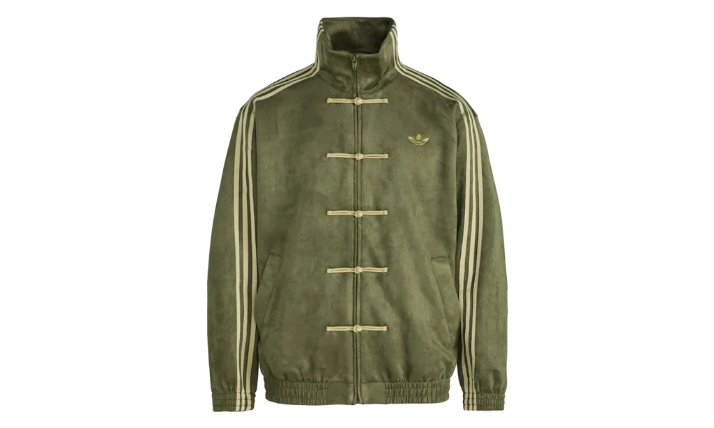 Adidas CTT Chinese Track Top 3.1 Gender Neutral Jacket (Asia Sizing) Olive
