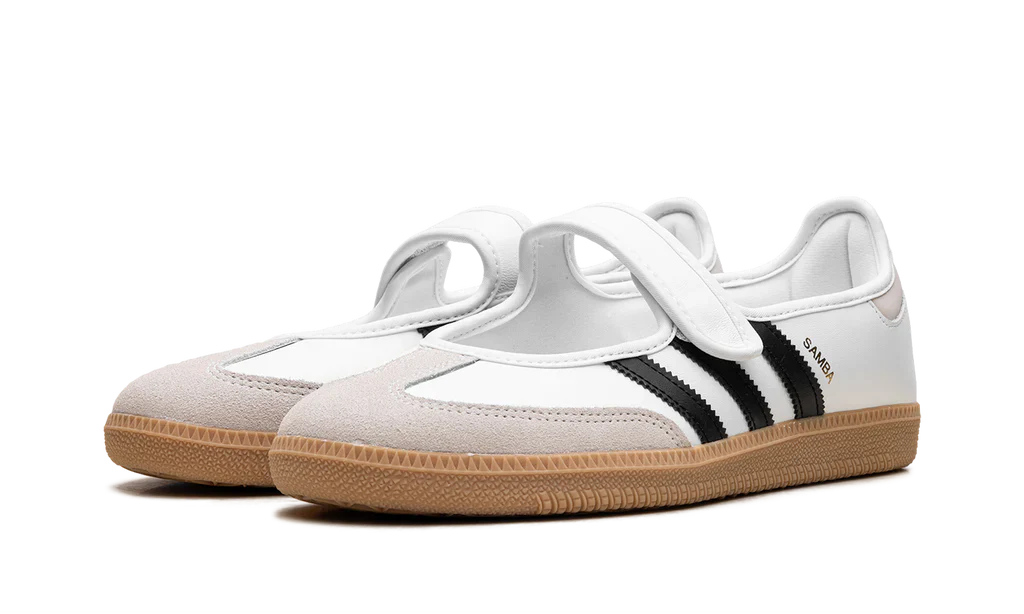 Adidas Samba Jane White Black Gum (Women's) - Image 2