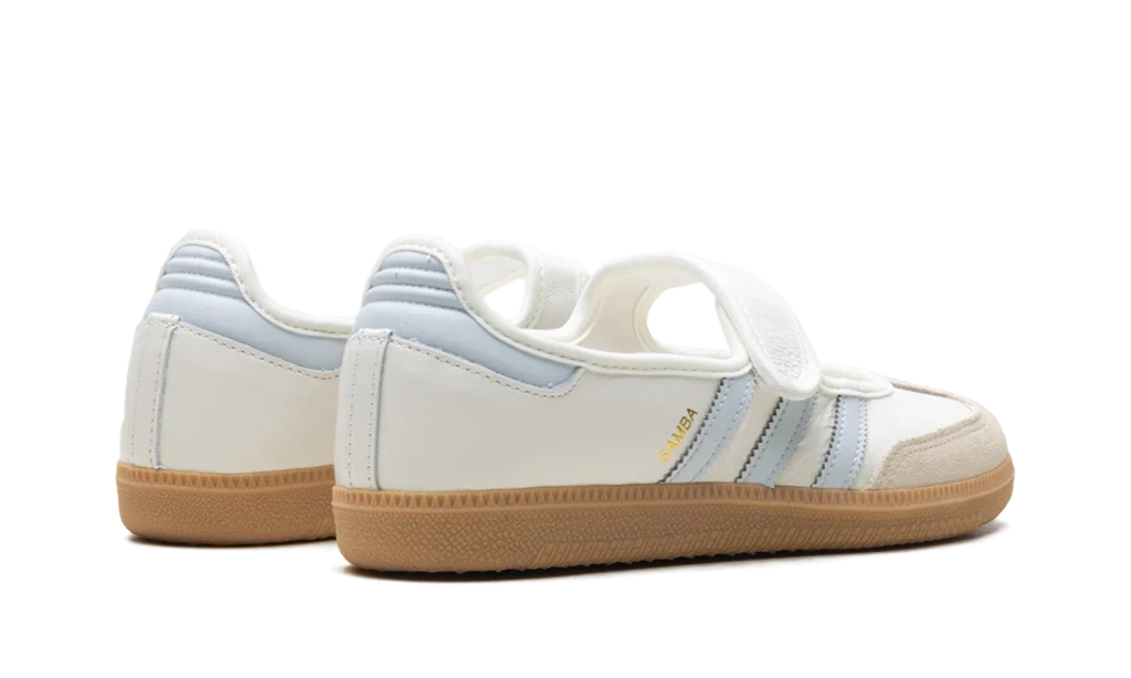 Adidas Samba Jane White Blue Gum (Women's) - Image 3