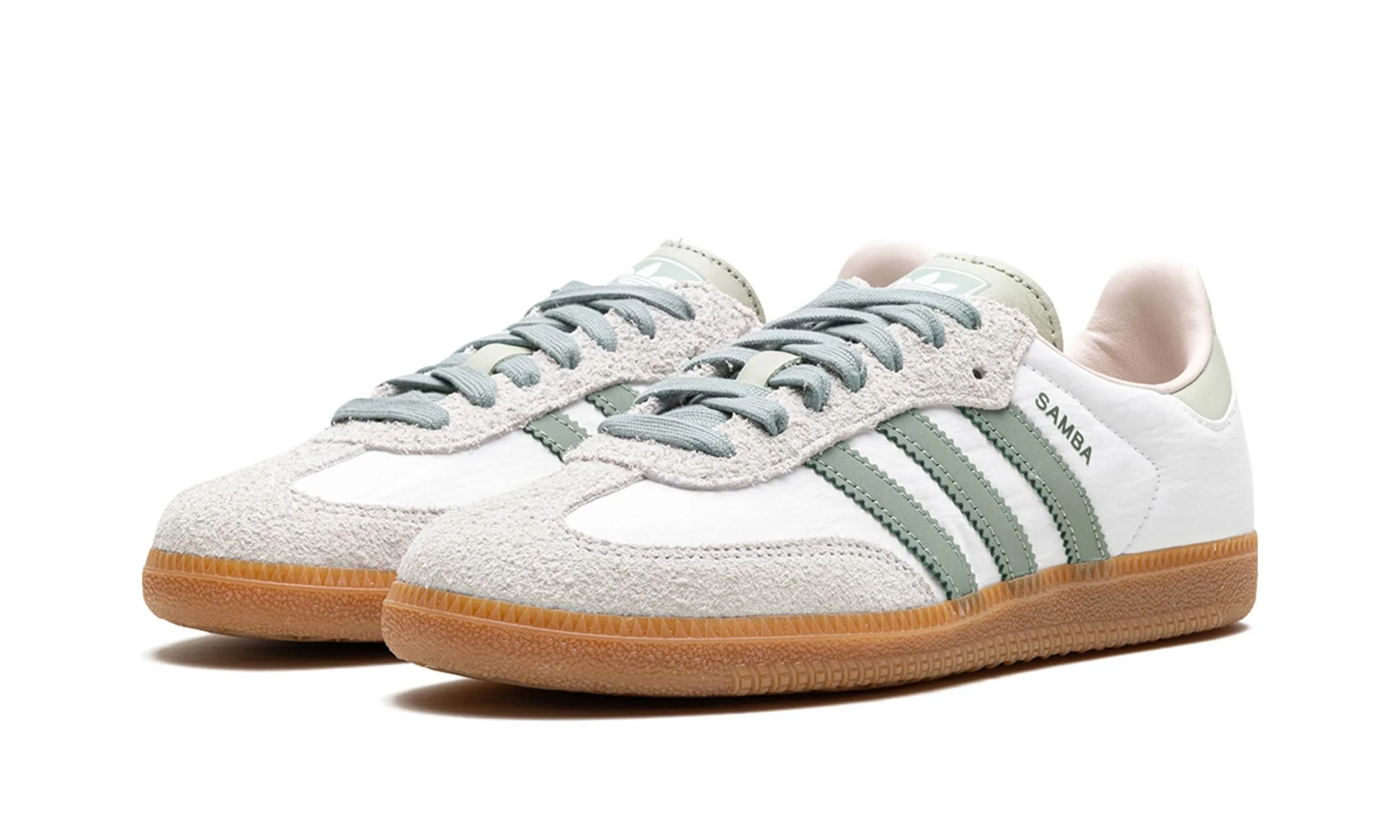 Adidas Samba OG Silver Green Putty Mauve - Image 2