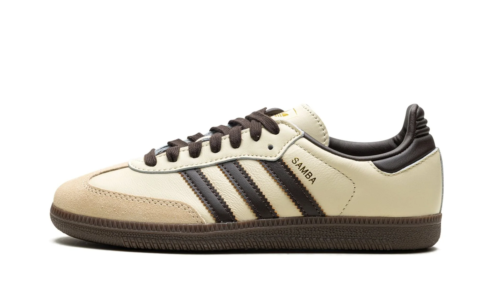 ADIDAS SAMBA OG Cream White Dark Brown