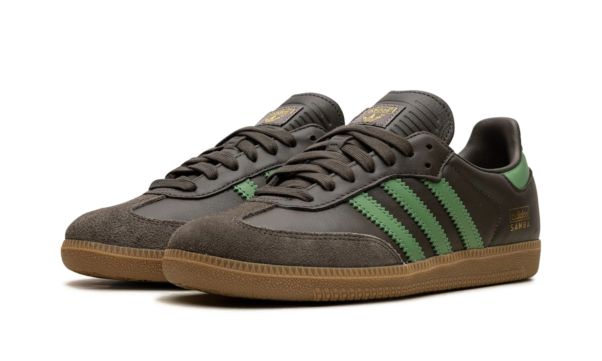 Adidas Samba OG Shadow Olive Preloved Green - Image 2