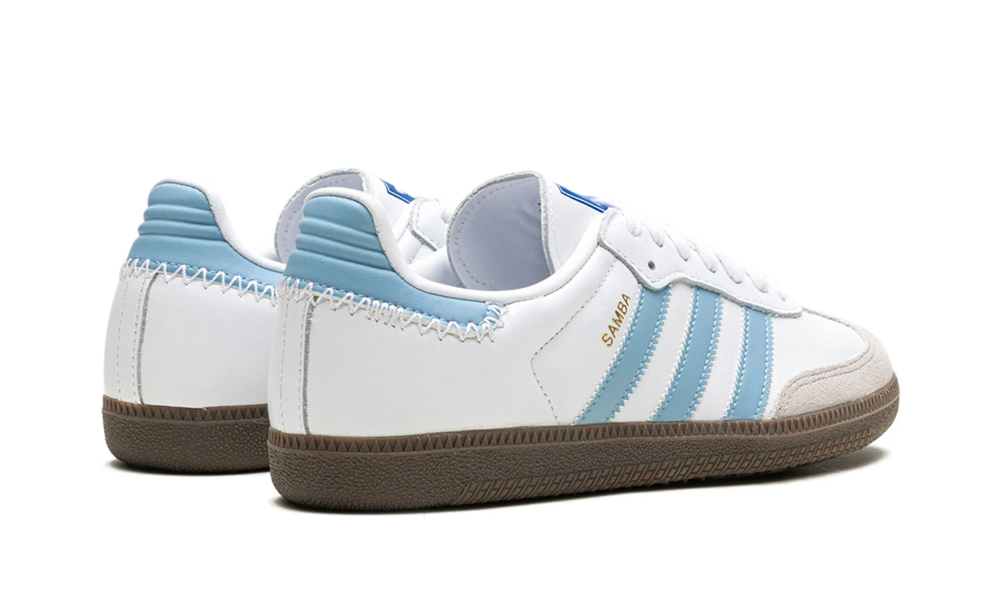 adidas Samba OG White Sky Blue - Image 3