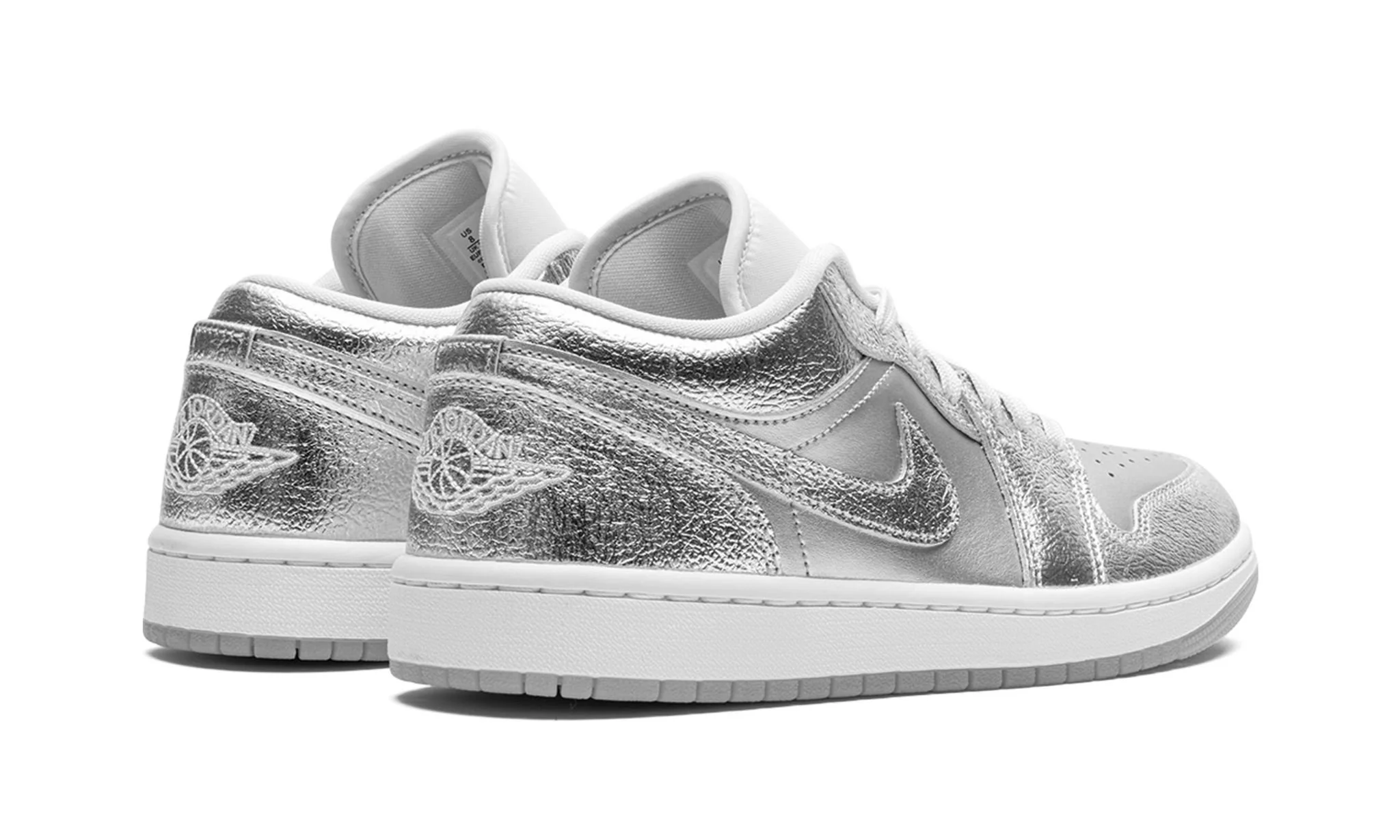 Air Jordan 1 Low SE Metallic Silver - Image 3
