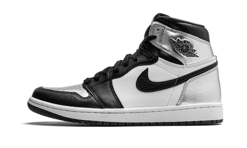 Air Jordan 1 Retro High Silver Toe