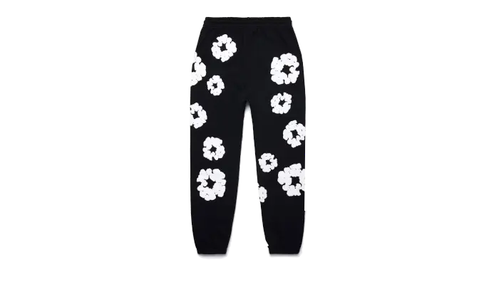 Denim Tears The Cotton Wreath Sweatpants Black