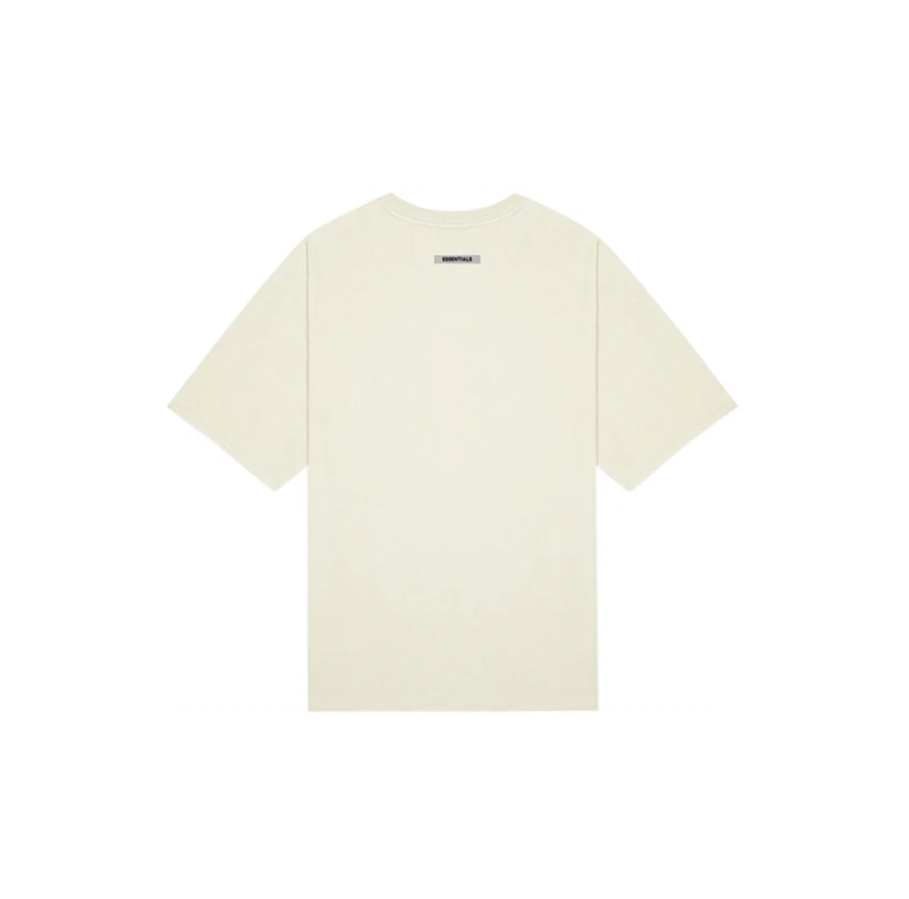 Essentials T-shirt Cream/Buttercream - Image 2