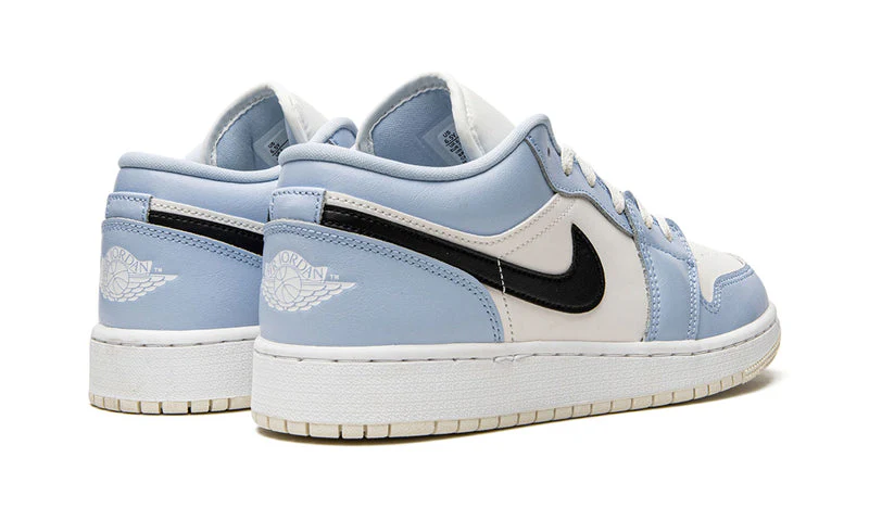 Air Jordan 1 Low Ice Blue Black (GS) - Image 3