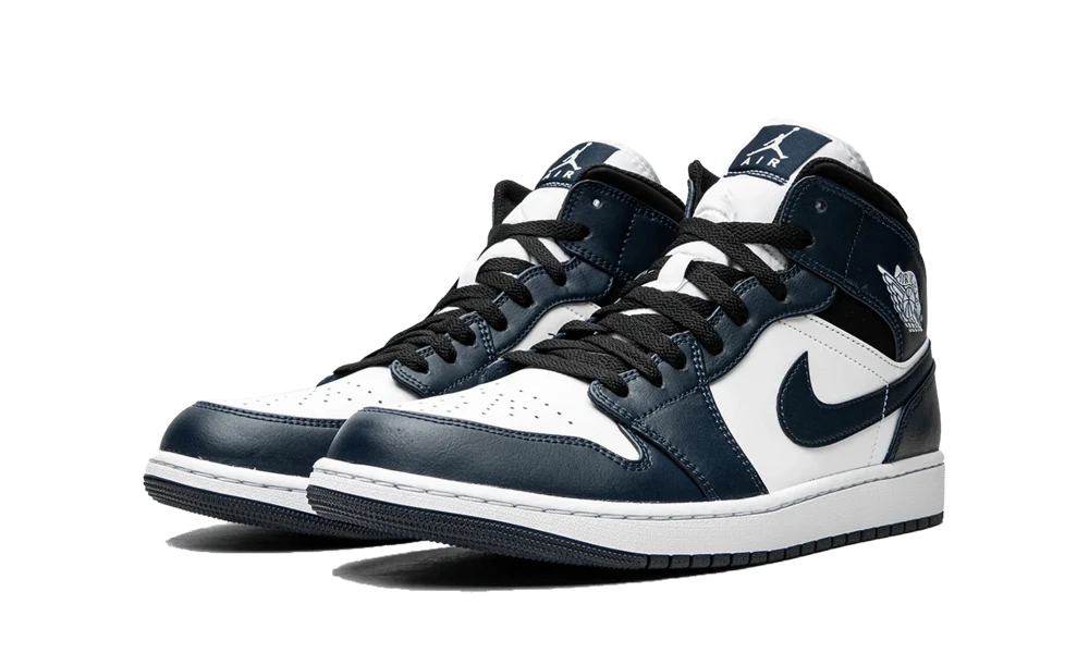 Air Jordan1 Mid Armory Navy - Image 2