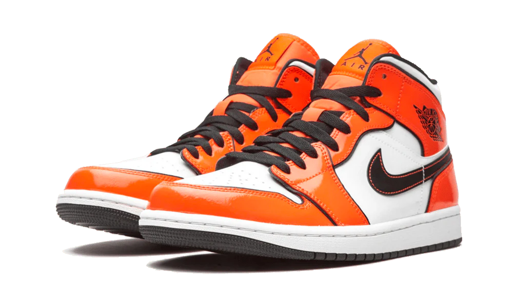 Air Jordan 1 Mid SE Turf Orange - Image 2