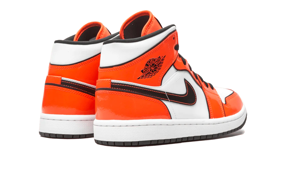 Air Jordan 1 Mid SE Turf Orange - Image 3