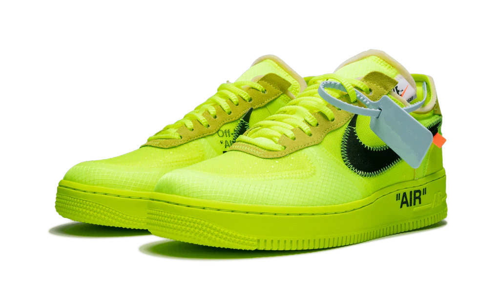 Nike Air Force 1 Low Off-White Volt - Image 2