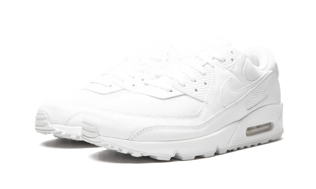 Nike Air Max 90 Recraft Triple White - Image 2