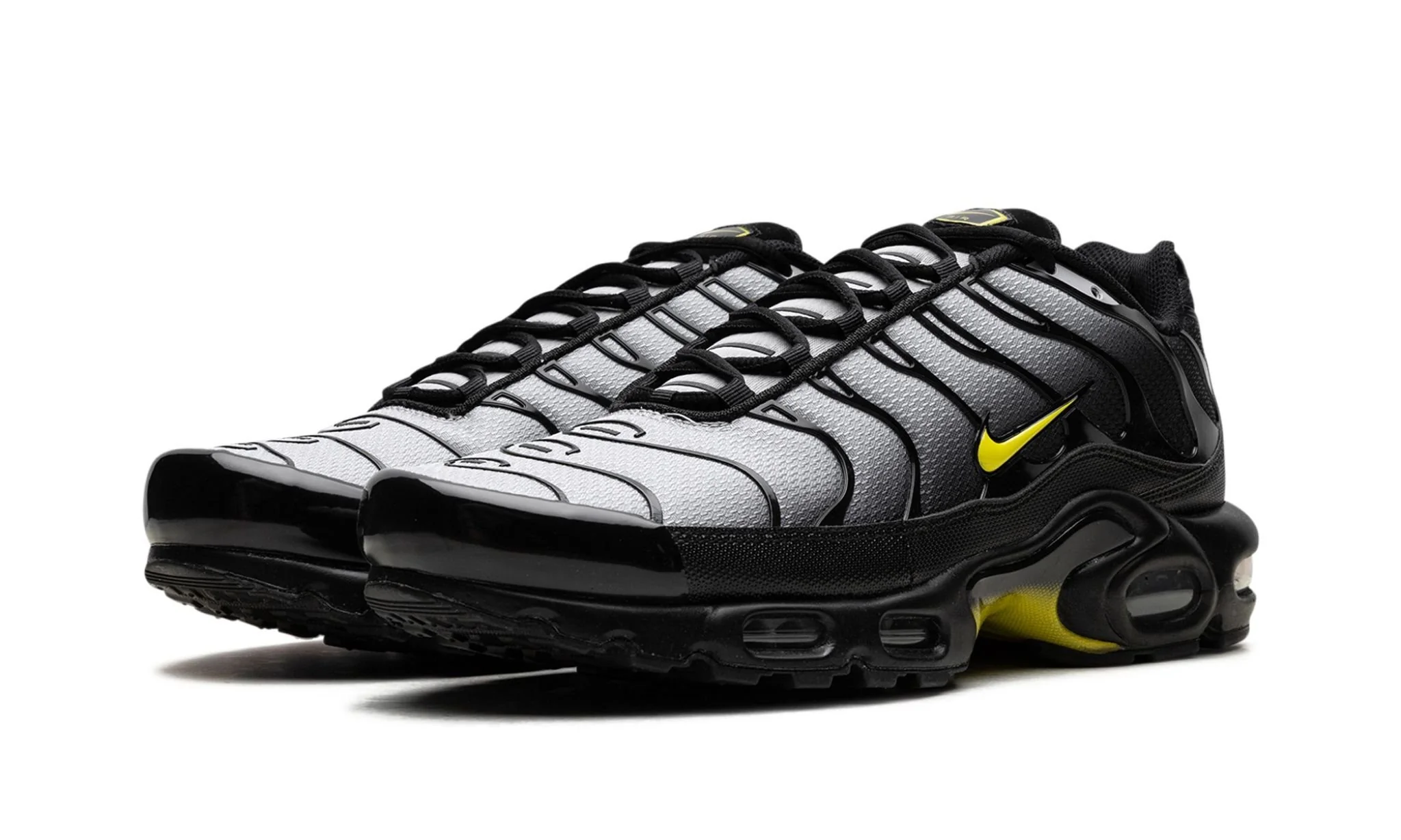 Nike Air Max Plus Black Opti Yellow - Image 2
