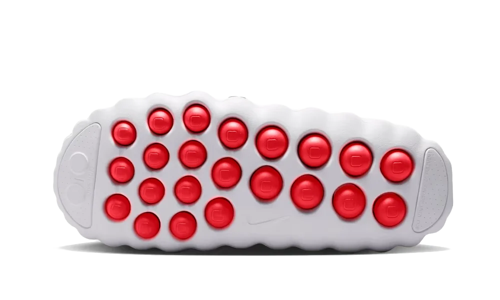 Nike Mind 001 Slide White Speed Red - Image 3