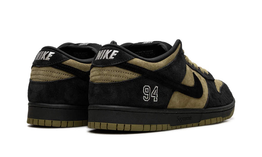 Nike SB Dunk Low Supreme 94 Camper Green - Image 3