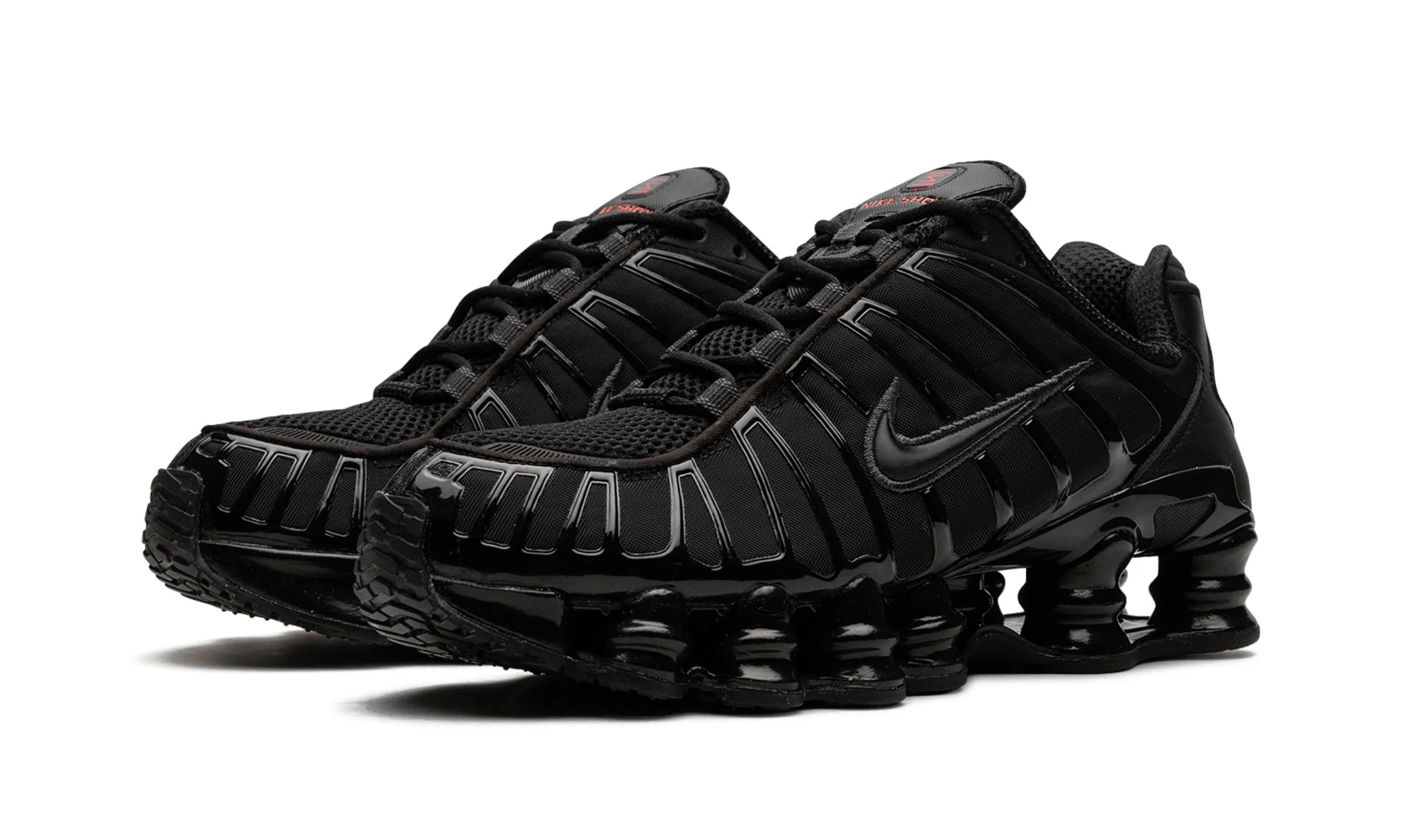 Nike Shox TL Black Max Orange - Image 2