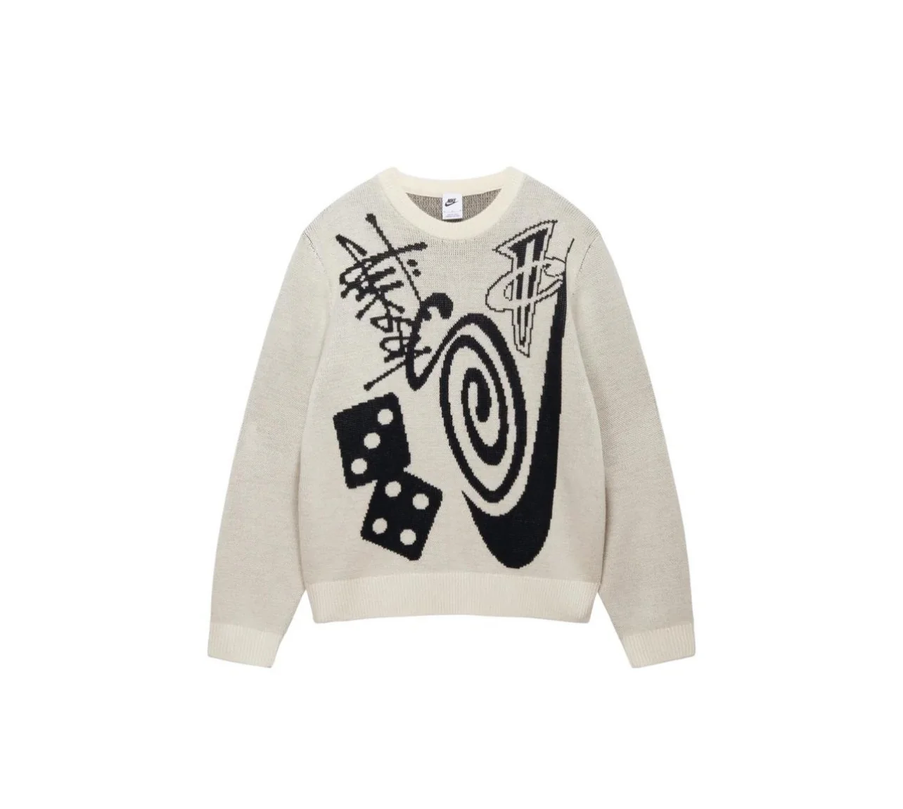 Nike x Stussy Knit Sweater (Asia Sizing) Natural