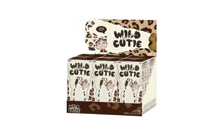 Pop Mart Crybaby Wild but Cutie Series Phone Charm Sealed Case (6 Blind Box)