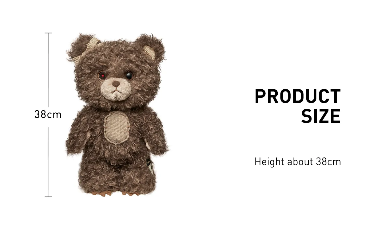 Pop Mart Hirono Bear Vinyl Plush Doll - Image 3