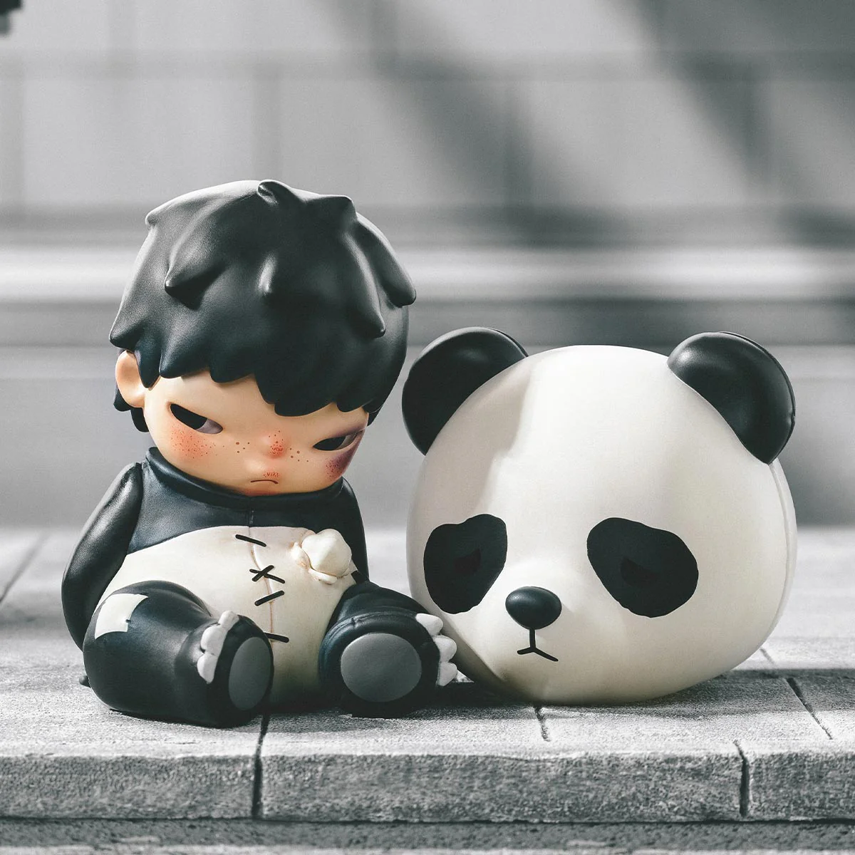 Pop Mart Hirono Doll Panda Figure - Image 3