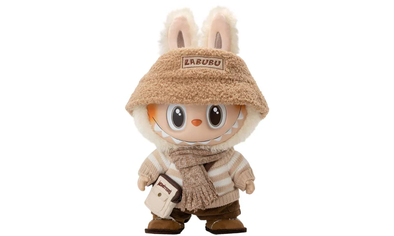Pop Mart Labubu The Monsters Dress Be Latte Vinyl Plush Doll