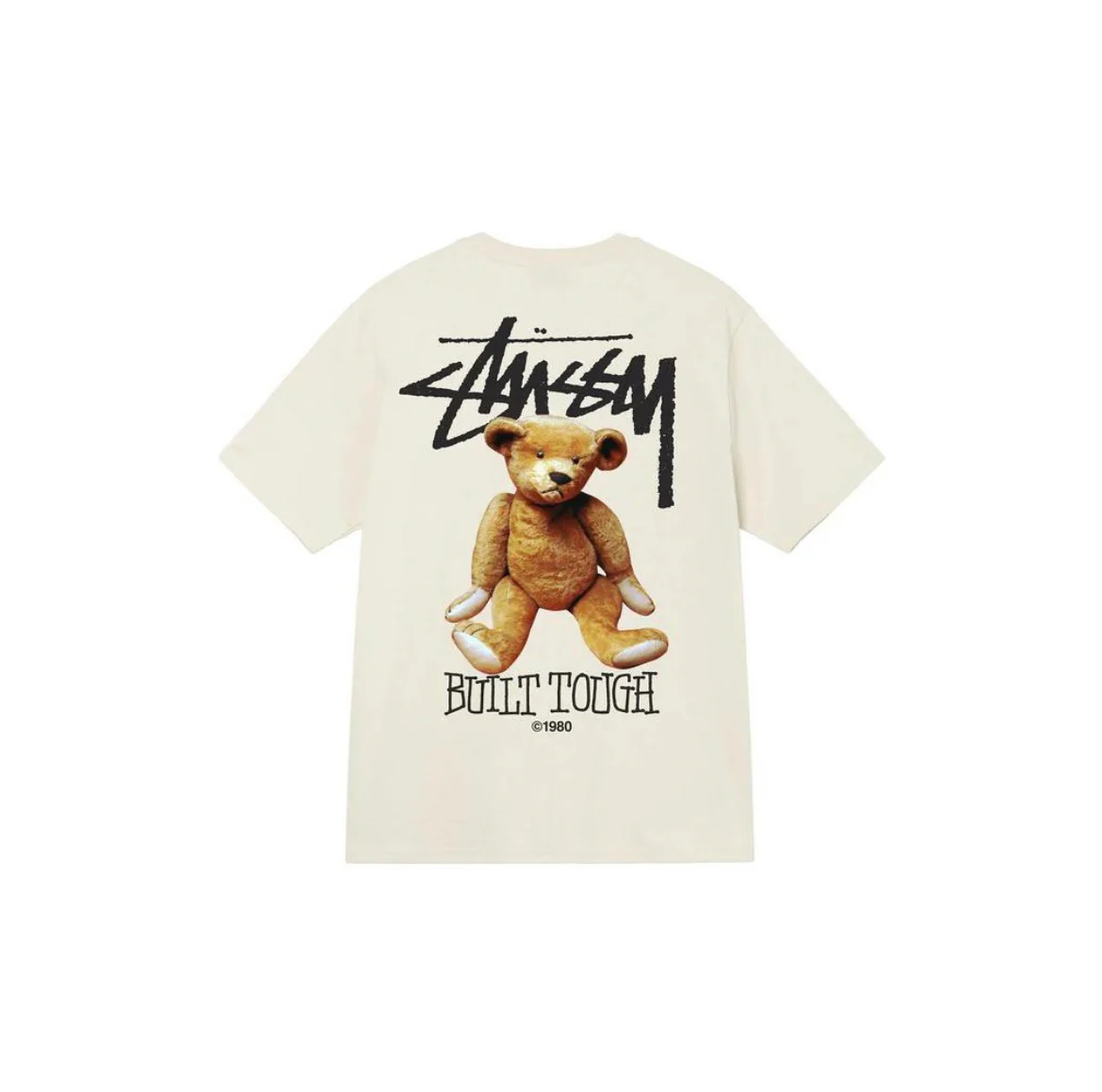 Stussy FW22 Built Tough Tee Creamy