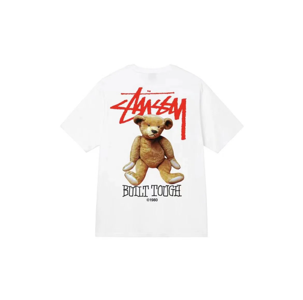 Stussy FW22 Built Tough Tee White