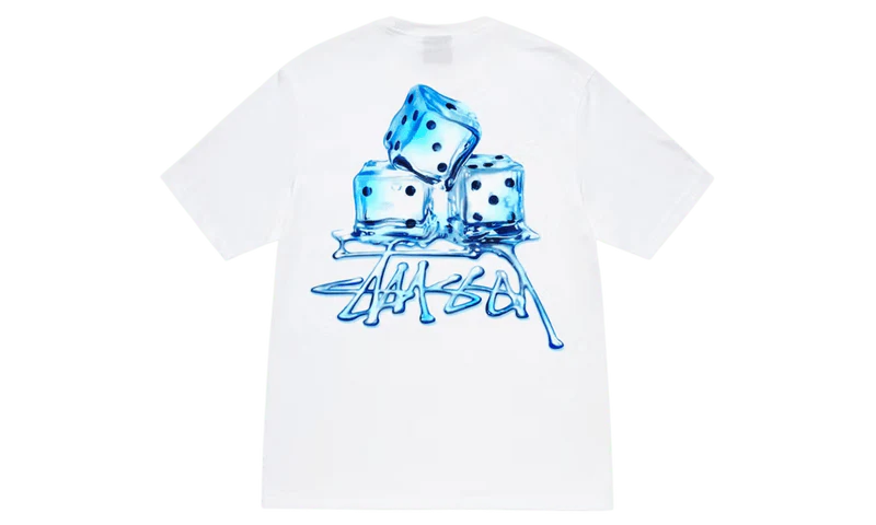Stussy Melted Tee White