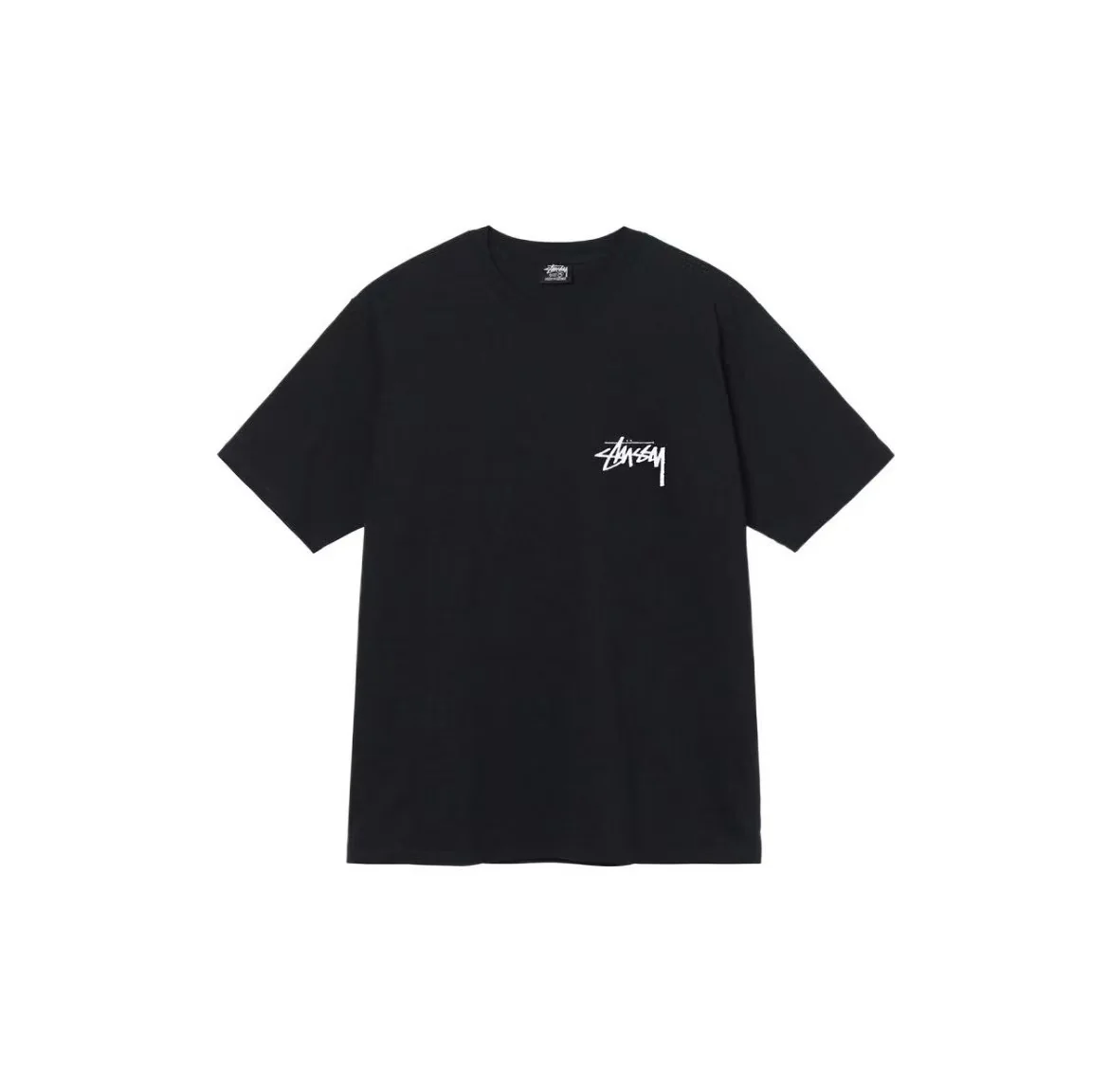 Stussy SS22 Fuzzy Dice Tee Black - Image 2