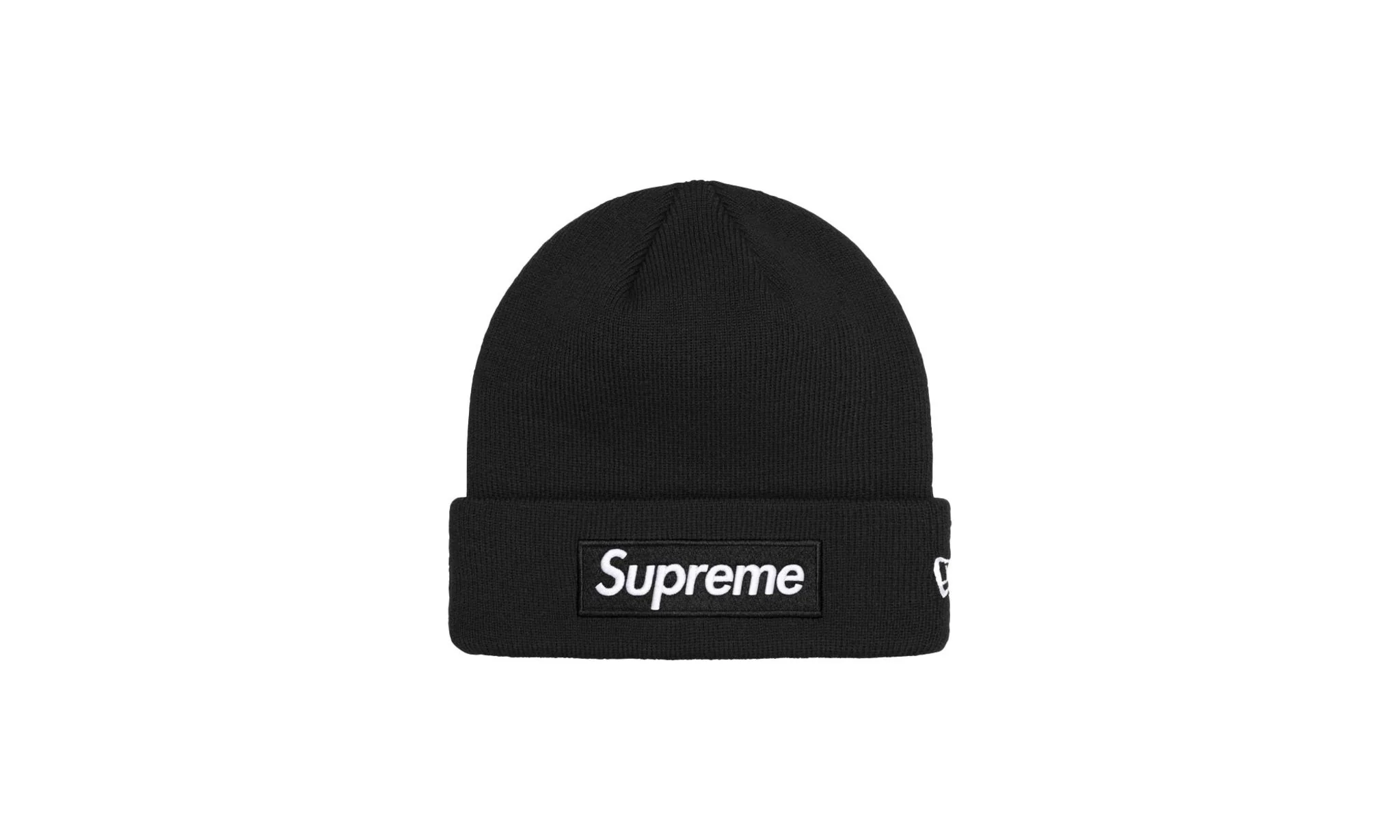 Supreme New Era Box Logo Beanie (FW24) Black