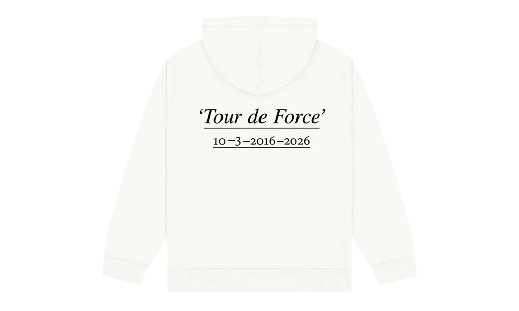 Supreme Paris Anniversary Box Logo Hoodie White - Image 2