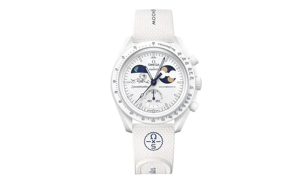 Swatch x Omega Bioceramic Mission To Earthphase Moonshine Gold Cold Moon