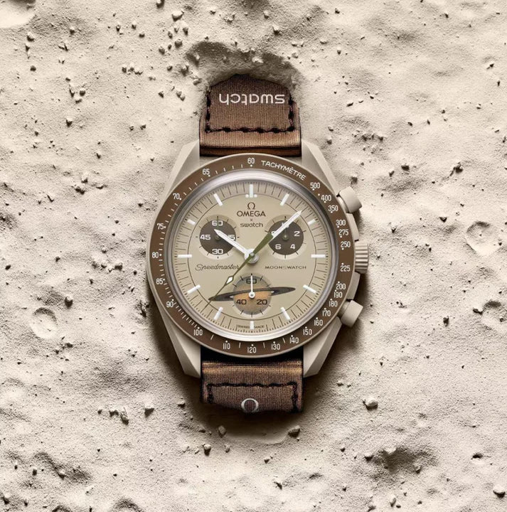 Swatch x Omega Bioceramic Moonswatch Mission to Saturn - Image 2