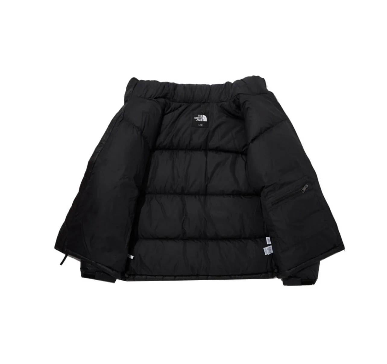 The North Face 1996 Retro Eco Nuptse Packable Jacket Black - Image 3