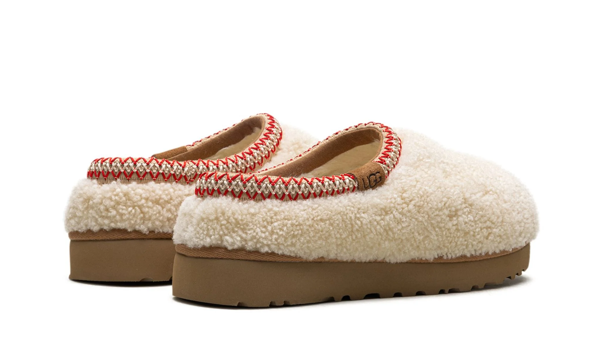 UGG Tasman Maxi Curly Slipper Natural - Image 3