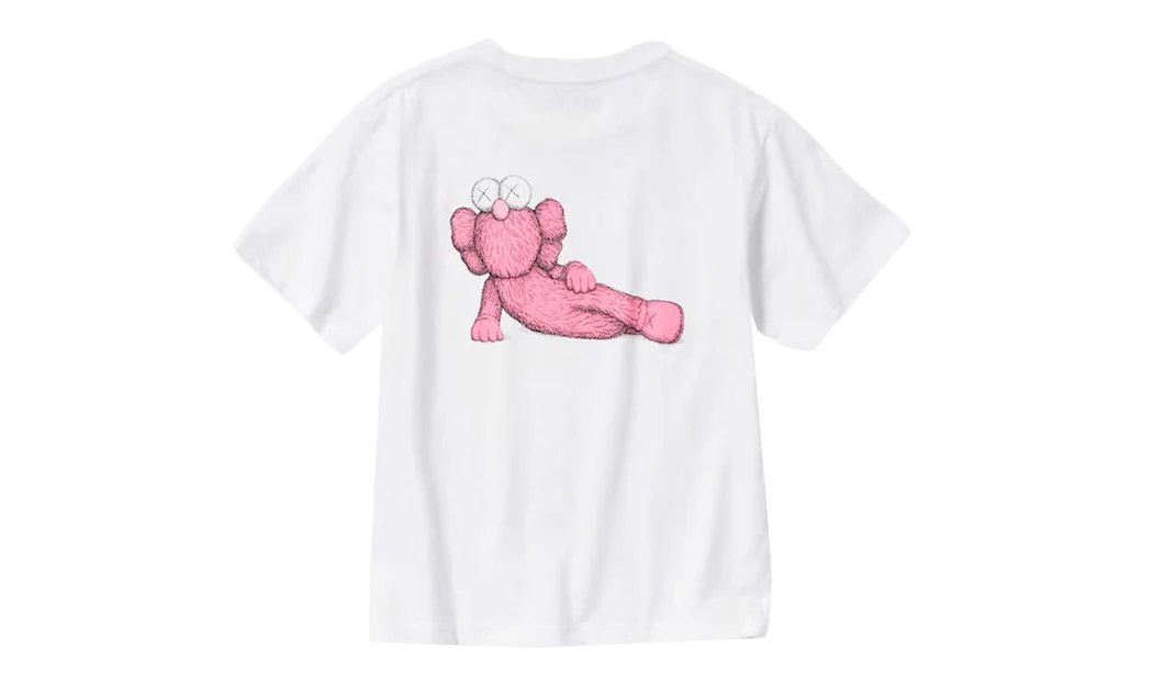 KAWS x Uniqlo UT Short Sleeve Graphic T-shirt Pink